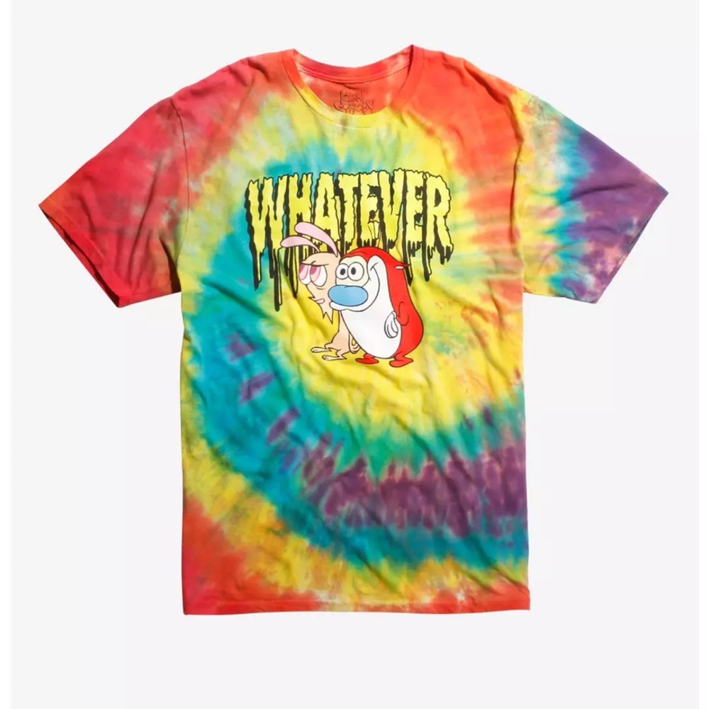 Hot Topic Tie-Dye Cartoon Graphic Tee | Men’s Size Medium